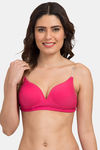 Tweens Padded Non-Wired Full Coverage T-Shirt Bra - Dark Pink — thumbnail 1